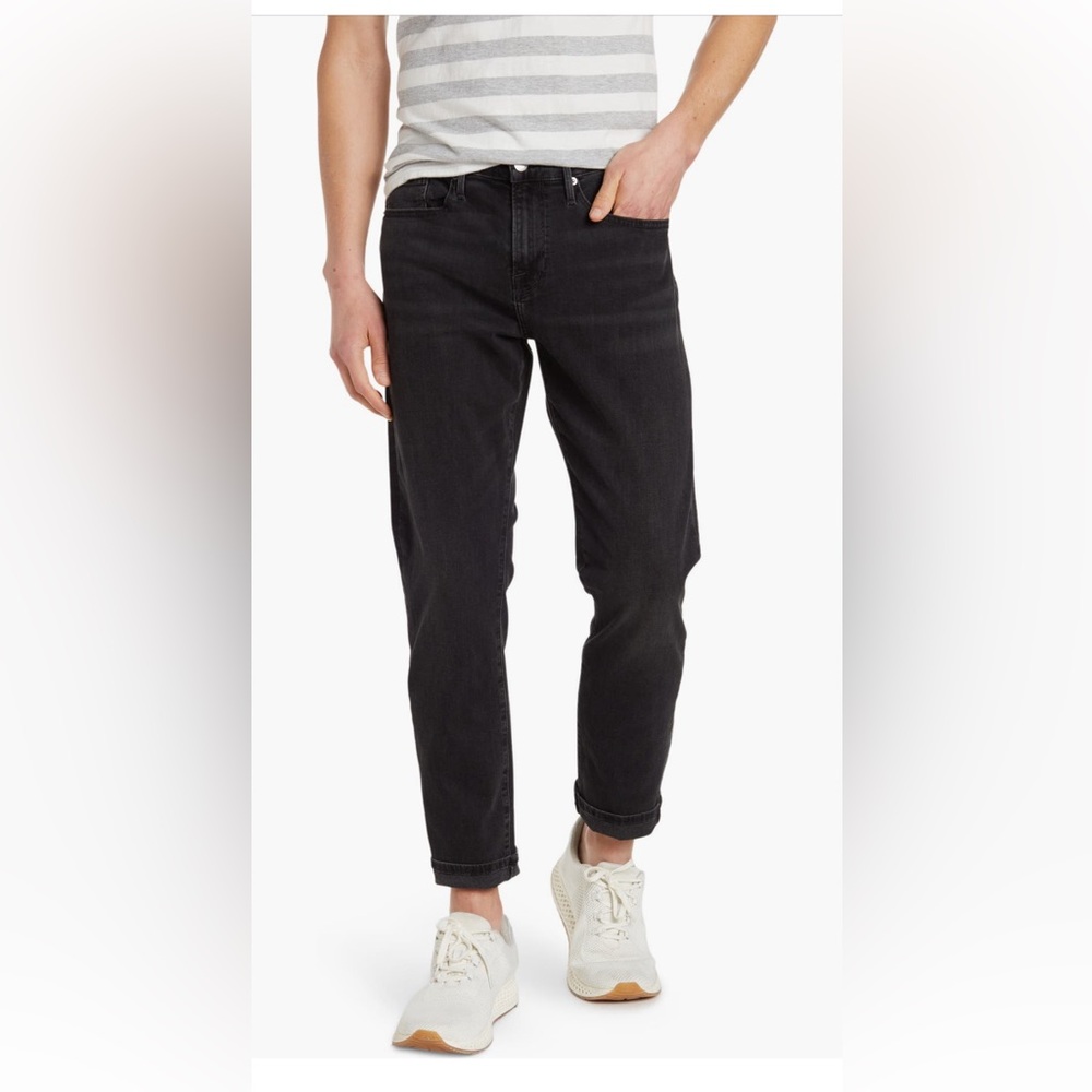 Frame Denim Men's Slim Black Jeans 32